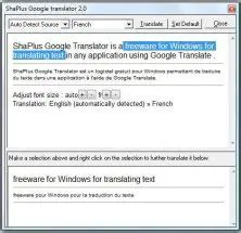 How to Use ShaPlus Google Translator
