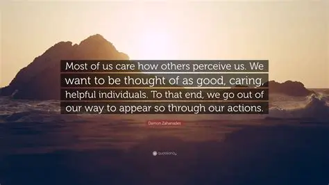 Imagining how others perceive us