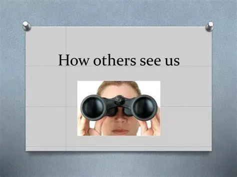 Imagining how others see us