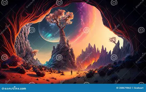 Immersive Alien Landscapes