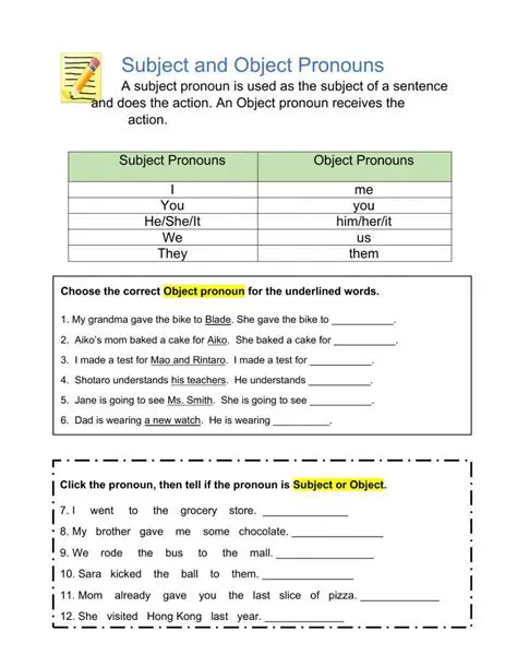 Imperative Form and Object Pronoun Placement