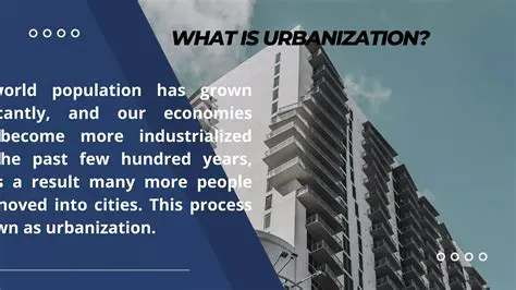 Implications of Urbanization