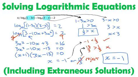 Importance of Logarithmic Equations