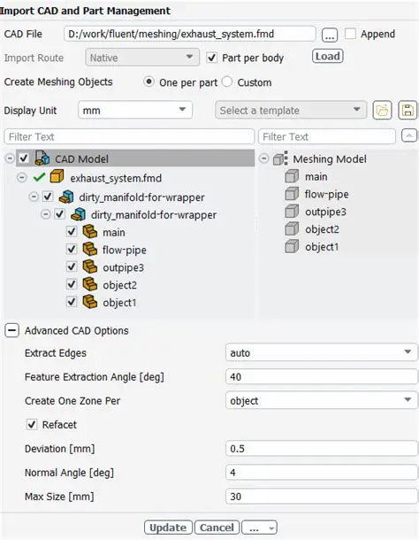 Importing Part Geometries from Any CAD Software