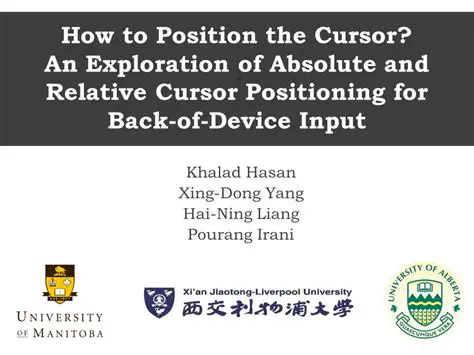Improve cursor positioning