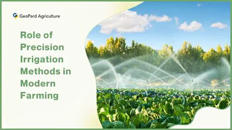 Improve irrigation techniques