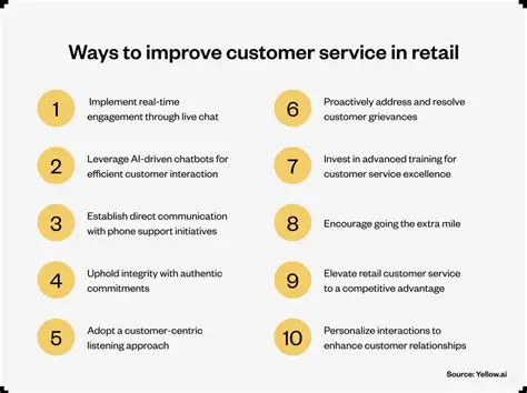 Improve retail service quality
