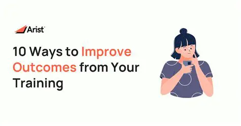 Improved training outcomes