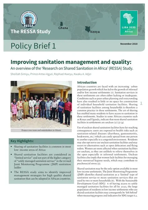 Improving Sanitation Management
