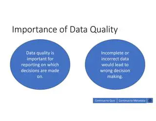 Incomplete or incorrect data