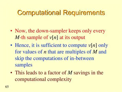 Increased computational requirements