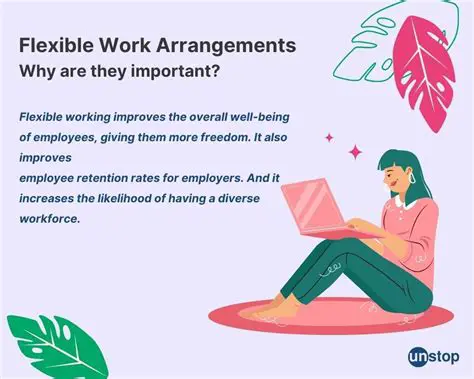 Increased emphasis on remote work and flexible work arrangements