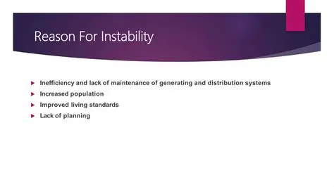 Instability and Inefficiency