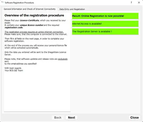 Installation and Registration