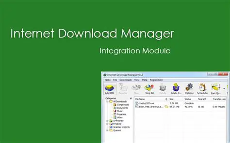 Integrated Download Manager