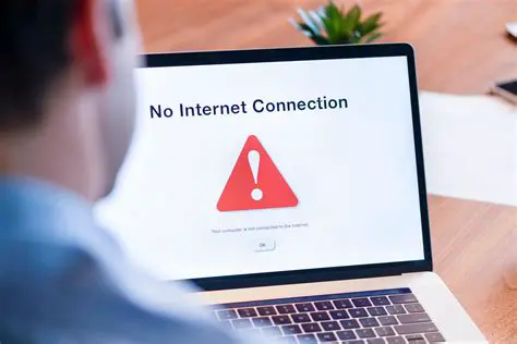 Internet connectivity problems