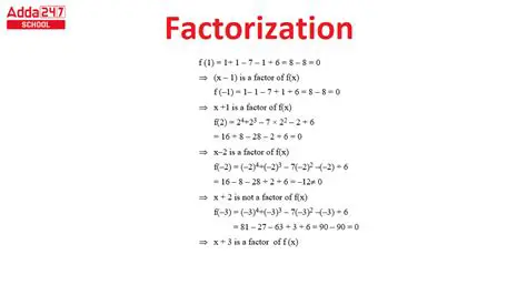 Interpreting the Factorization