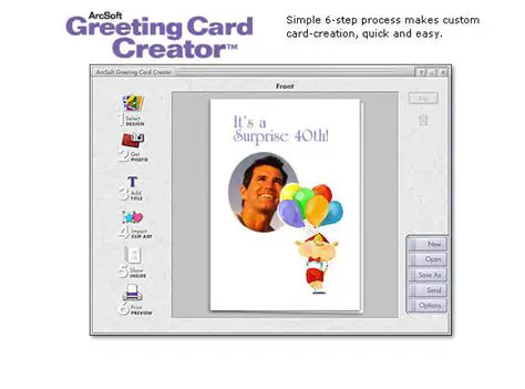 Introduction to ArcSoft Greeting Card Creator