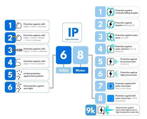 IP68 Water and Dust Resistance