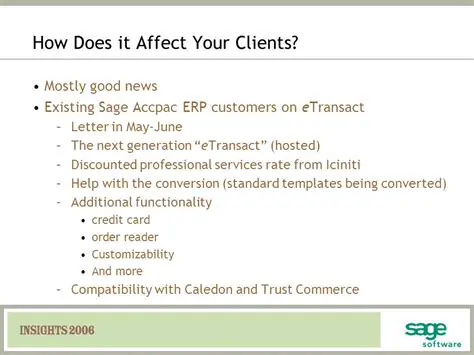 Key Features of ACCPAC eTransact Client