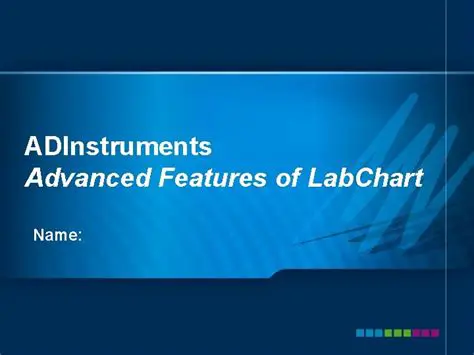Key Features of ADInstruments Scheduler