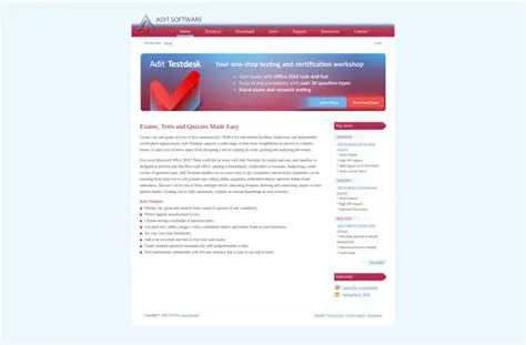 Key Features of Adit Testdesk