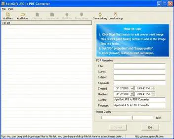 Key Features of Apinsoft JPG to PDF Converter