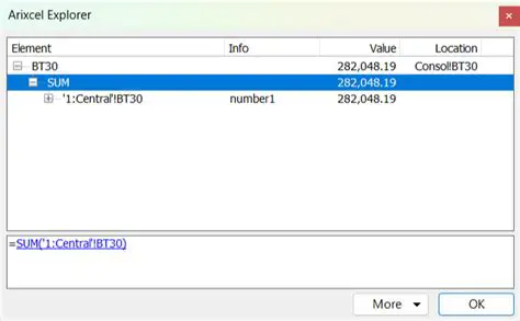 Key Features of Arixcel Explorer
