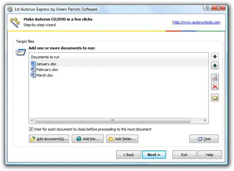 Key Features of Autorun CD Assistant