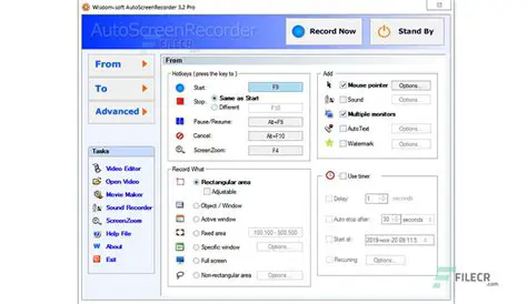Key Features of AutoScreenRecorder Free