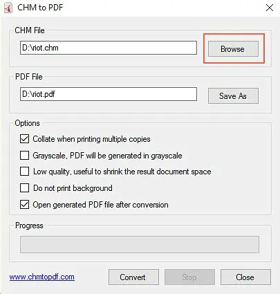 Key Features of Batch CHM to PDF Converter