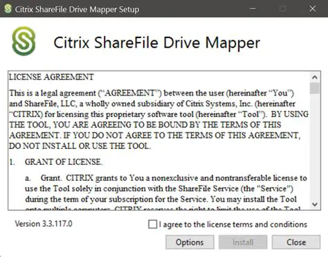 Key Features of Citrix ShareFile Drive Mapper