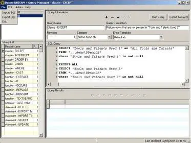 Key Features of Daboo DBISAM 4 Query Manager