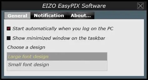 Key Features of EIZO EasyPIX