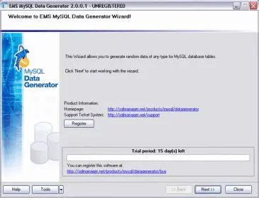 Key Features of EMS Data Generator for MySQL