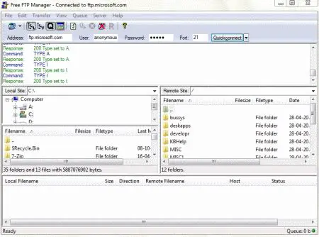 Key Features of Free FTP Manager