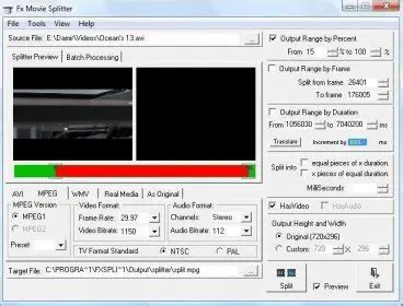 Key Features of Fx Movie Splitter