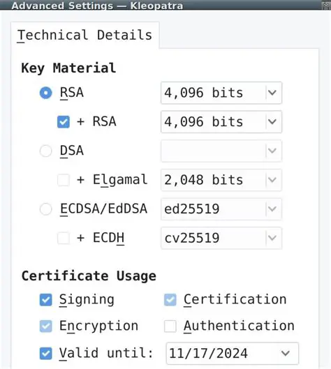Key Features of GnuPG For Windows