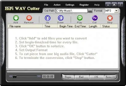 Key Features of HiFi WAV Cutter
