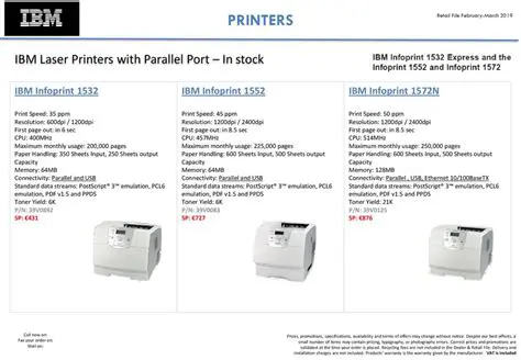 Key Features of IBM Infoprint Port Monitor