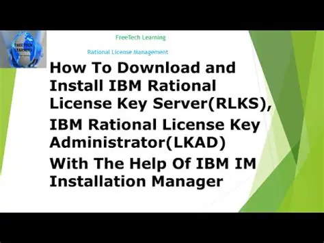 Key Features of IBM Rational License Key Administrator