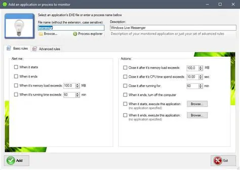 Key Features of Kiwi Application Monitor