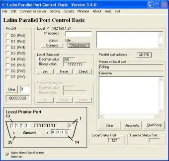 Key Features of Lalim Parallel Port Control