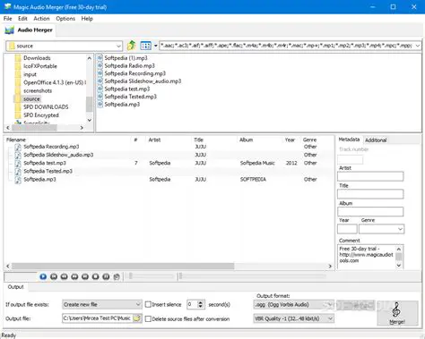 Key Features of Magic Audio Merger