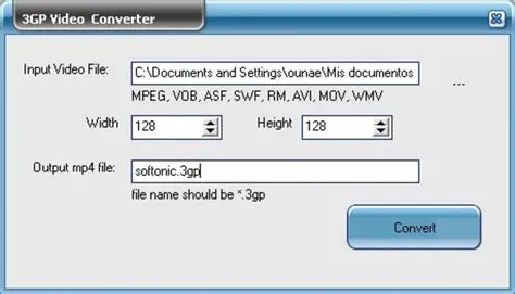 Key Features of MobileVideo For 3GP