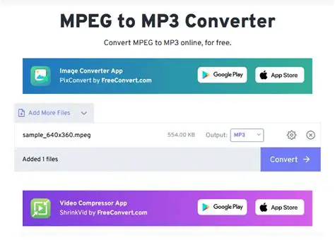 Key Features of MPEG To MP3 Converter