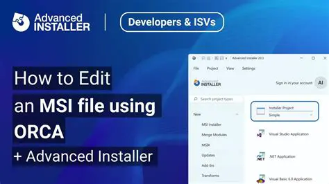 Key Features of MSI Editor