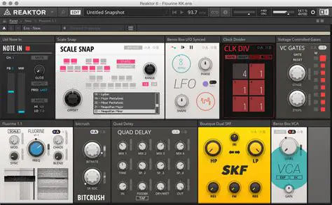 Key Features of Native Instruments Reaktor Factory Selection
