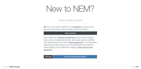 Key Features of NEM Wallet