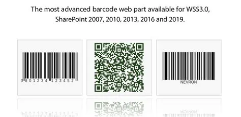 Key Features of Nevron Barcode for SharePoint